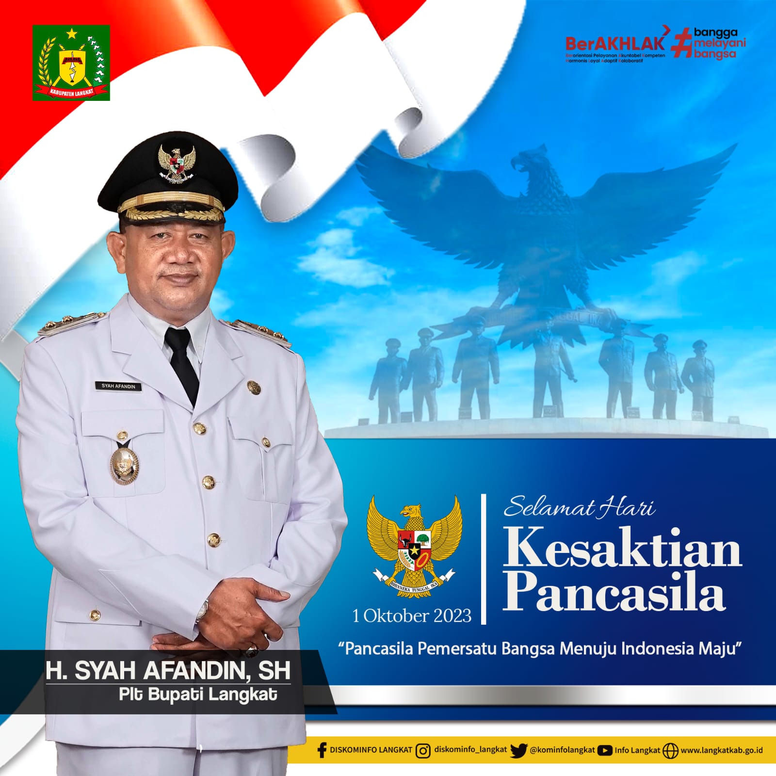 Pemerintah Kabupaten Langkat Mengucapkan Selamat Hari Kesaktian ...